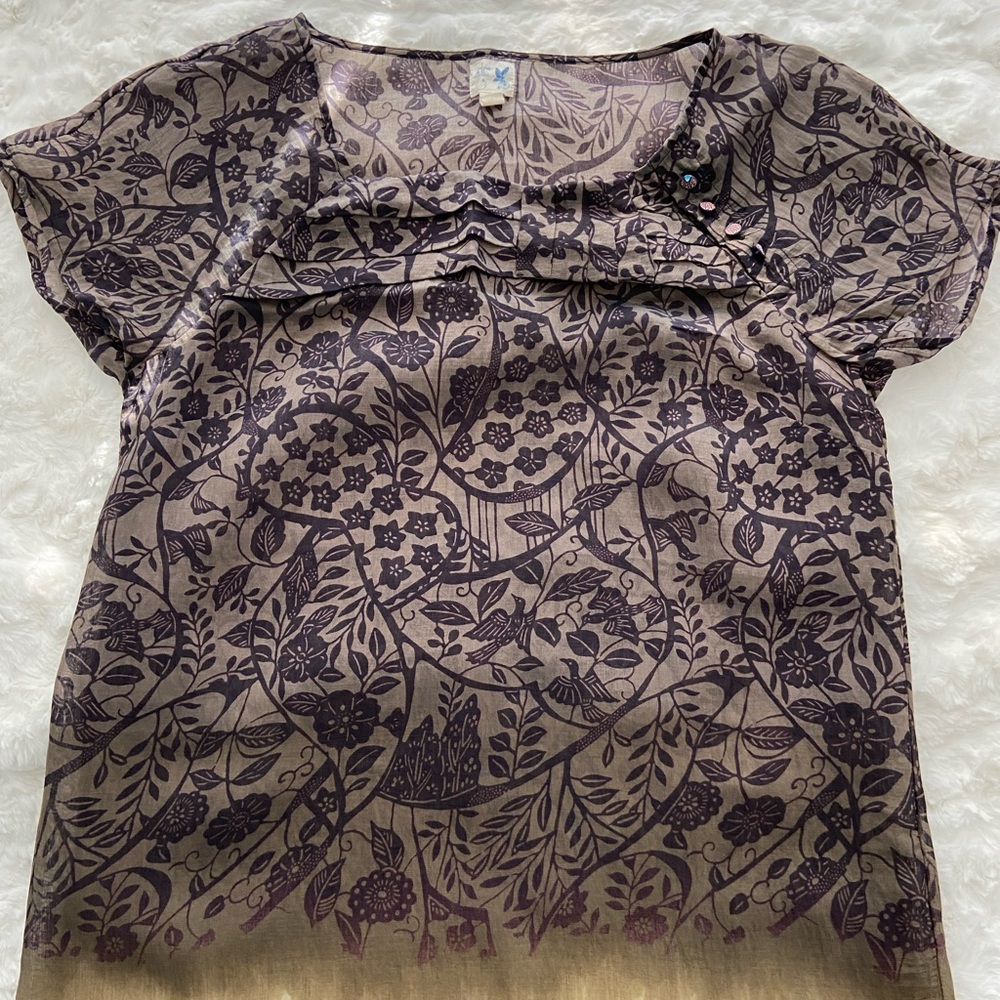 Antheopolgie Eden & Esyllte Blouse size 6